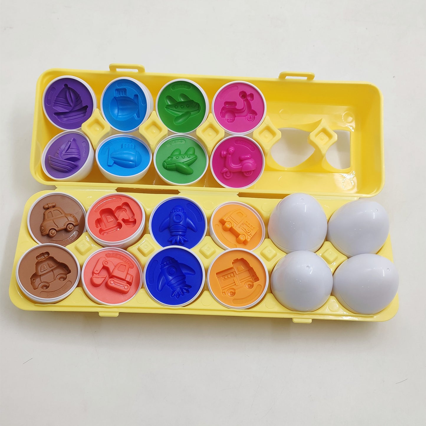 The original Montessori Egg Matching puzzle