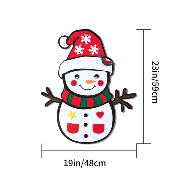 Montessori Snow Man