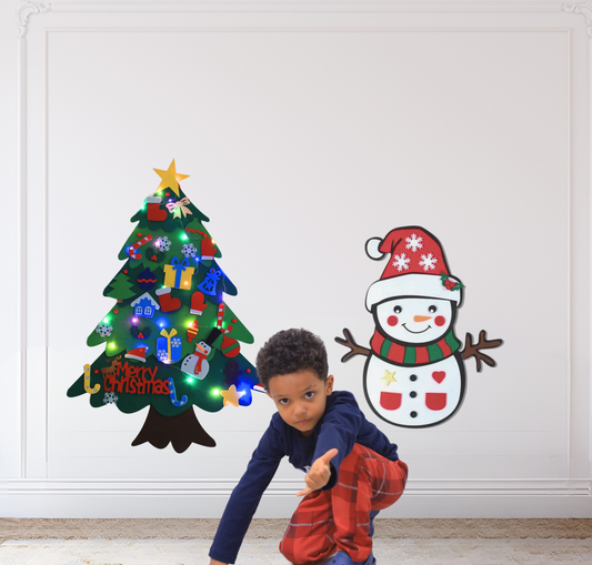 Montessori Christmas Tree Set