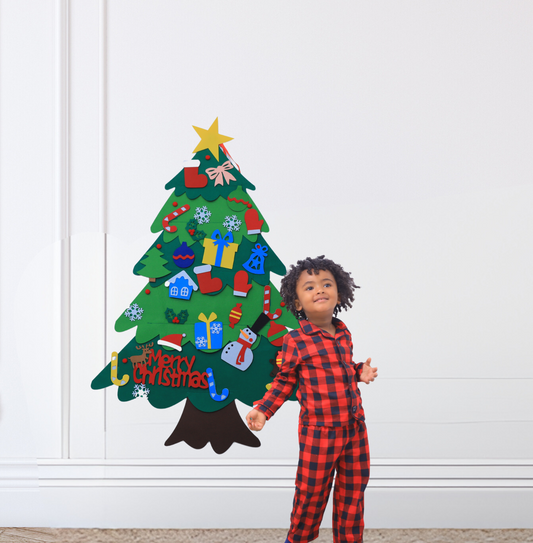 The Montessori Felt Christmas Tree